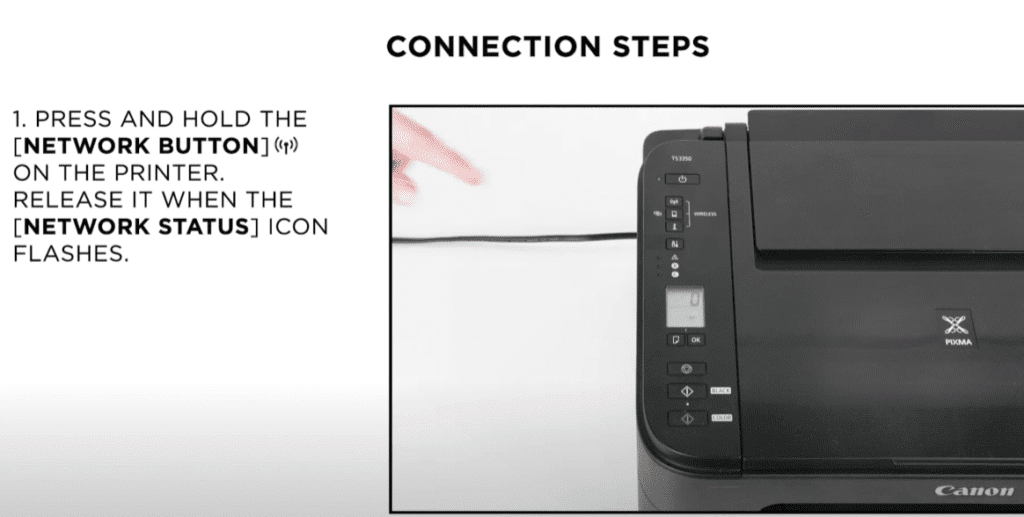 Steps to Connect using the Wireless Setup Assistant