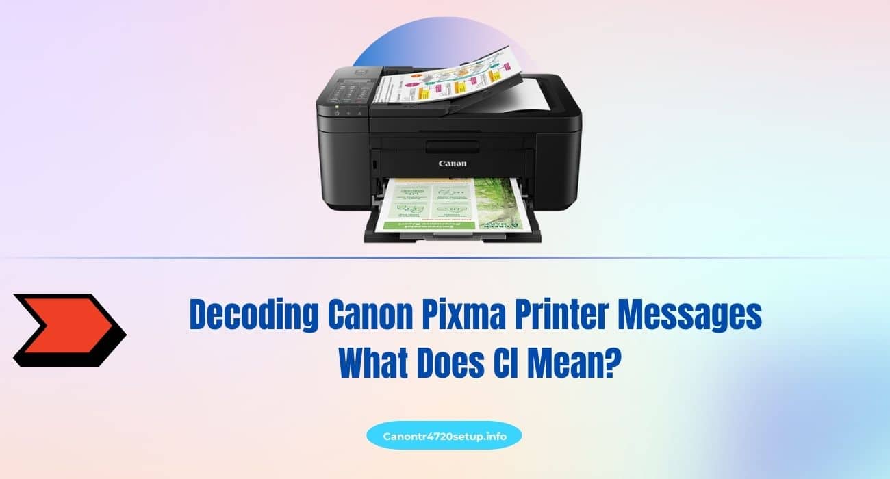 Decoding Canon Pixma Printer Messages: What Does Cl Mean?