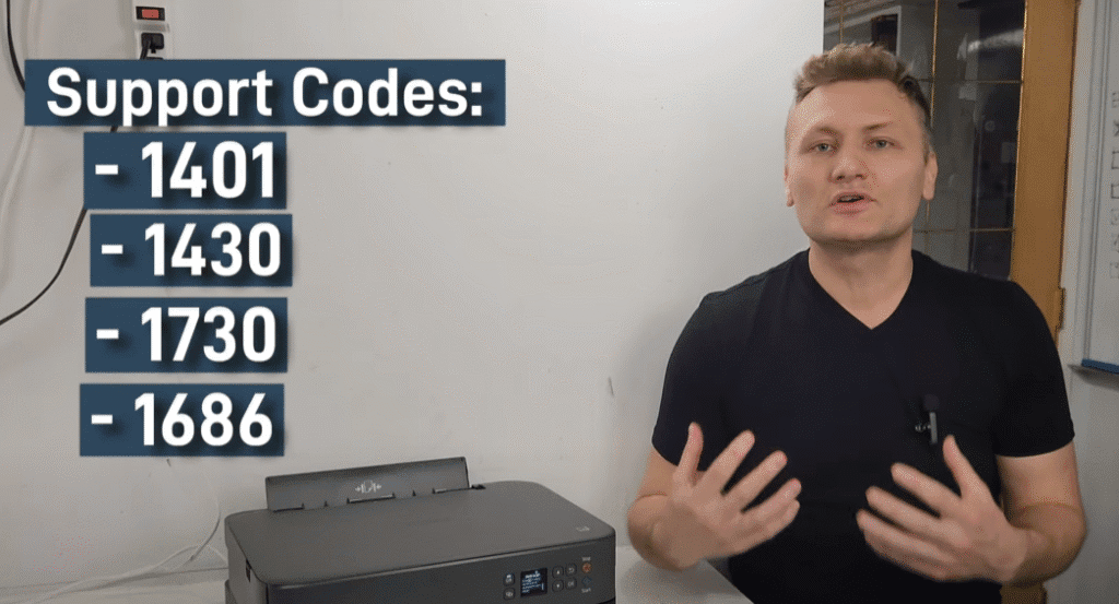 Understanding Canon Pixma Error Codes