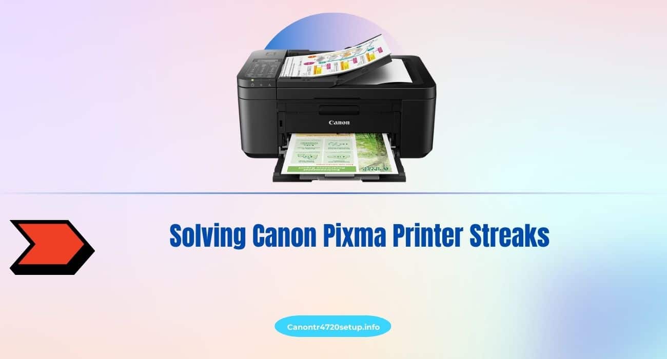 Solving Canon Pixma Printer Streaks