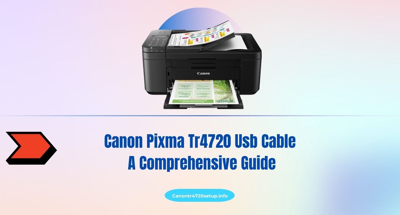Canon Pixma Tr4720 Usb Cable (Amazon Review)